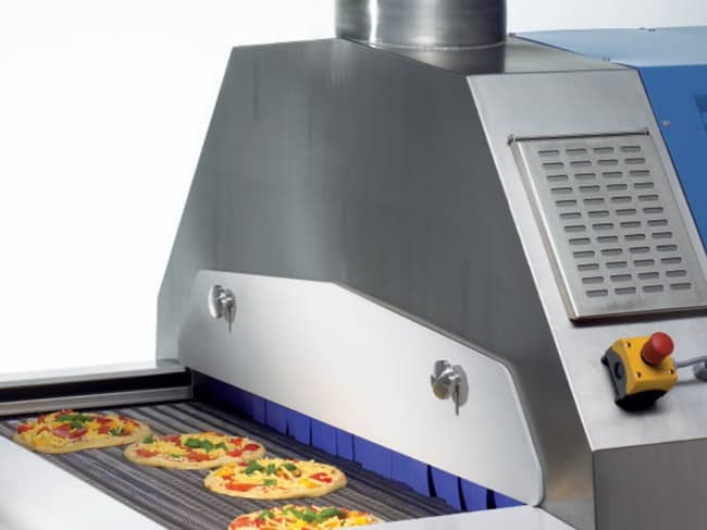 frystunnel-pizza-webb Frystunnel för infrysning av livsmedel