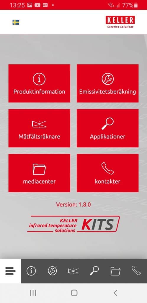 Screenshot_kits_6 KITS app meny
